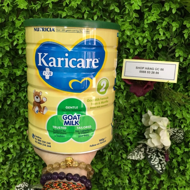 Sữa dê Karicare số 2 dành cho bé từ 6 tháng tuổi 900g