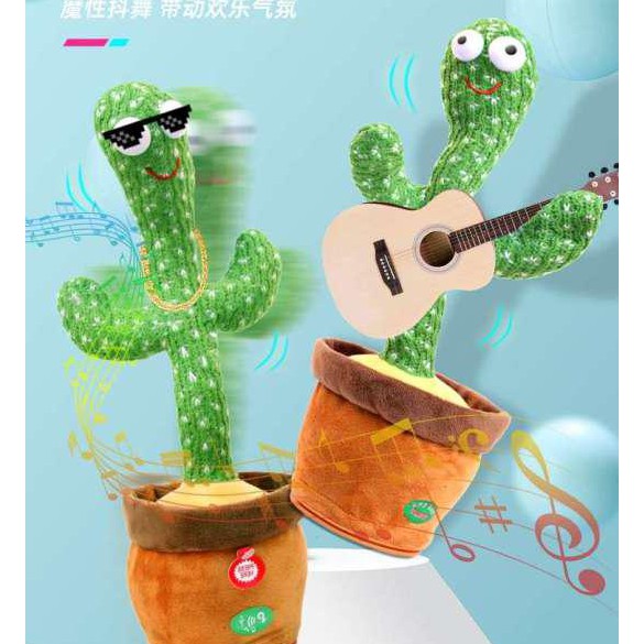 Đồ chơi xương rồng nhảy múa uốn lượn Dancing Cactus phát ra âm thanh vui nhộn biết nhại Sẵn sàng cổ phiếu Xương rồng xương rồng nhảy múa  chạy bằng pin Đầu nhảy múa Xe trang trí Bảng điều khiển trang trí Món quà đồ chơi cho trẻ em Đồ Chơi Thú Nhồi Bông Hì