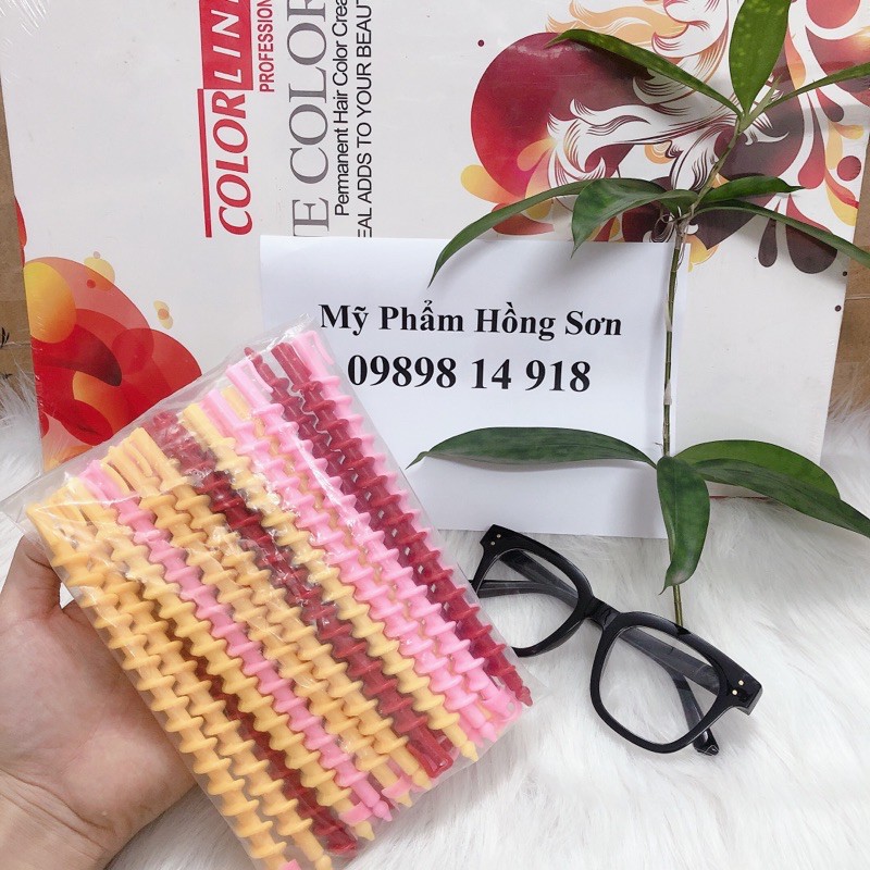 Trục uốn xoăn xù mì tôm , tạo kiểu tóc xoăn dễ dàng túi 20 cây