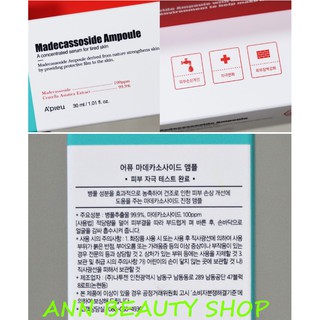 Tinh Chất Dưỡng Apieu Madecassoside Ampoule 30ml