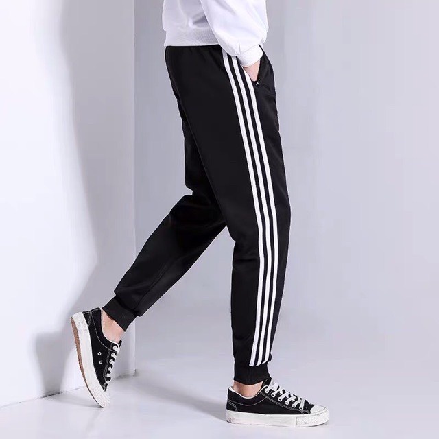 quần jogger 3 line bo ống cực hot hit anh
