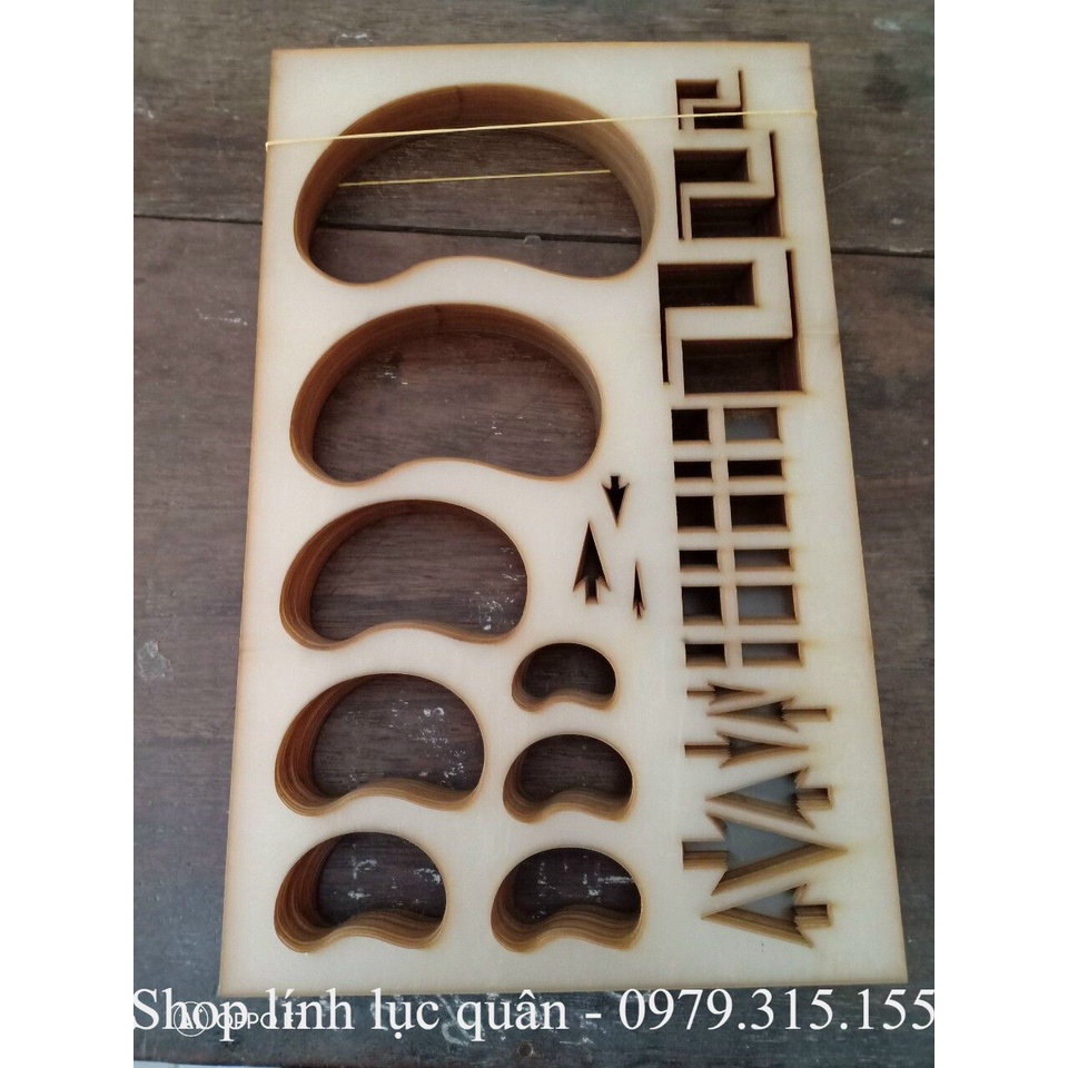 Thước chỉ huy tham mưu mẫu 4