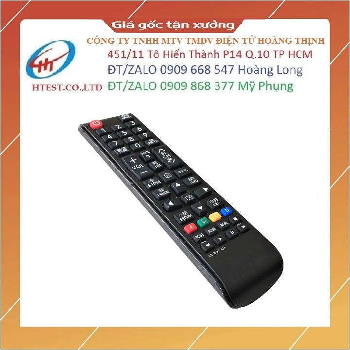 Remote Điều Khiển TV SAMSUNG Smart, Internet TV, TV LED BN59-01303A - Hàng Nhập Khẩu