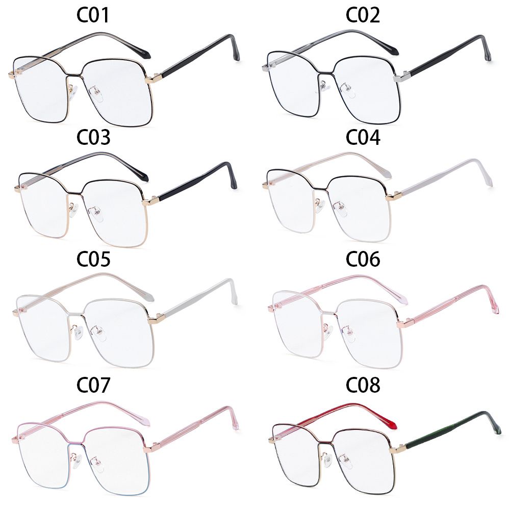 Mắt kính gọng vuông chống ánh sáng xanh thời trang cho người cận thị