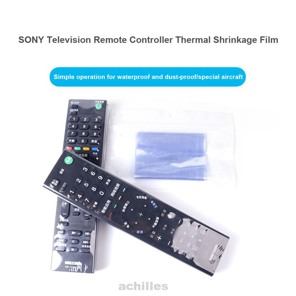 Set 10 Tấm Phim Pvc Trong Suốt Chống Bụi Cho Điều Khiển Tv