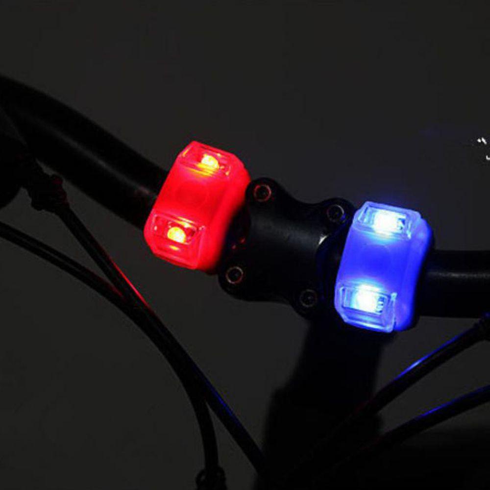 Kẹp đèn trước/ sau xe đạp GOFIDIN cảnh báo an toàn chống thấm nước có 3 chế độ tiện lợi