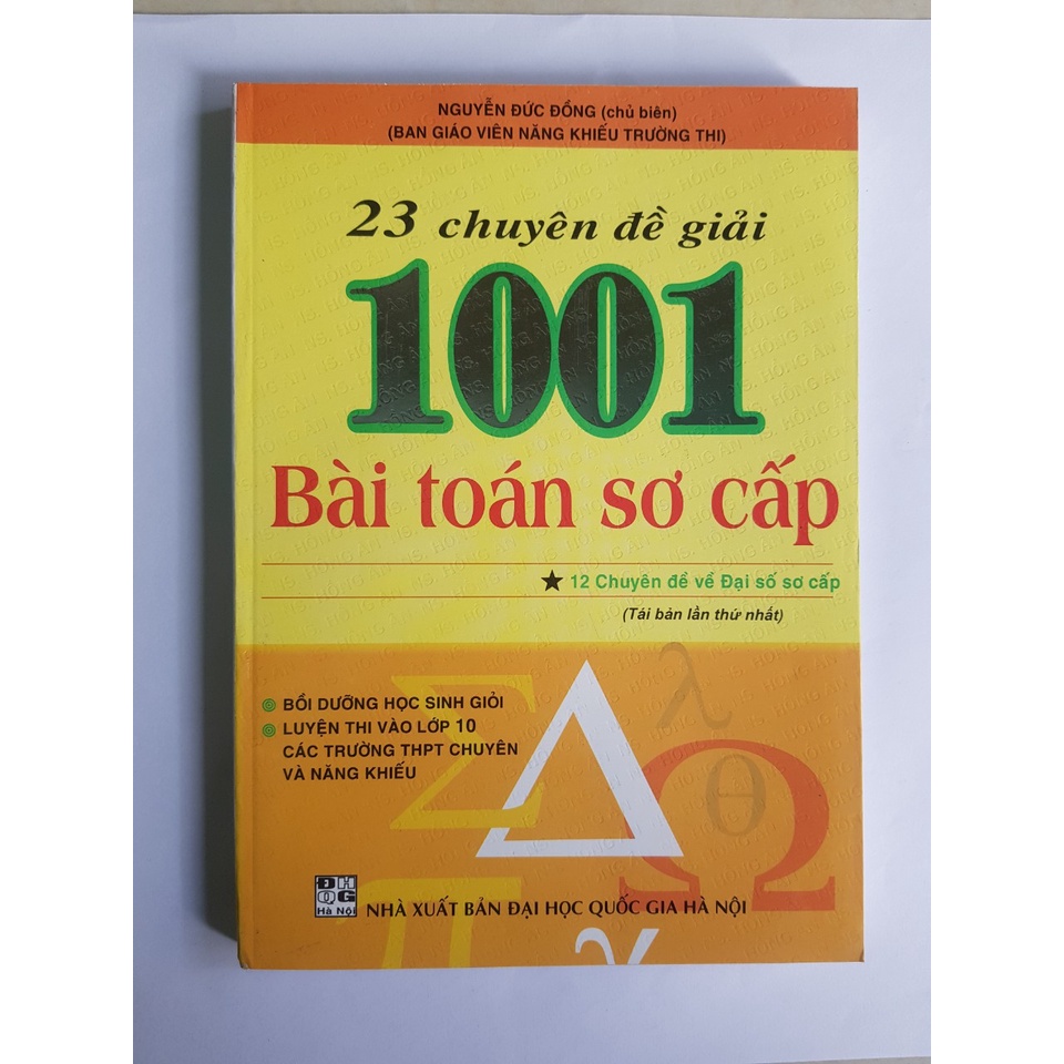 Sách - 23 Chuyên Đề Giải 1001 Bài Toán Sơ Cấp