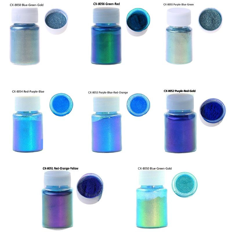 NAV Mirror Resin Pigment Pearlescent Epoxy Resin Magic Discolor Powder