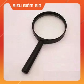 [Giá Tốt] Kính lúp đen 60mm ,Kính lúp cầm tay phóng tay 5 lần chuyên dụng cao cấp - 7596 [Sale Hết]
