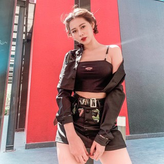 Set đồ Natthy Crystal màu đen cá tính