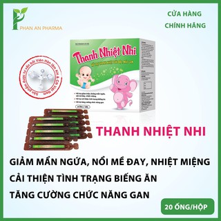 Siro thanh thiệt tiêu độc Thanh Nhiệt Nhi, siro thanh nhiệt giải độc mát gan Nine's Beauty Nines Beauty Phan An Green