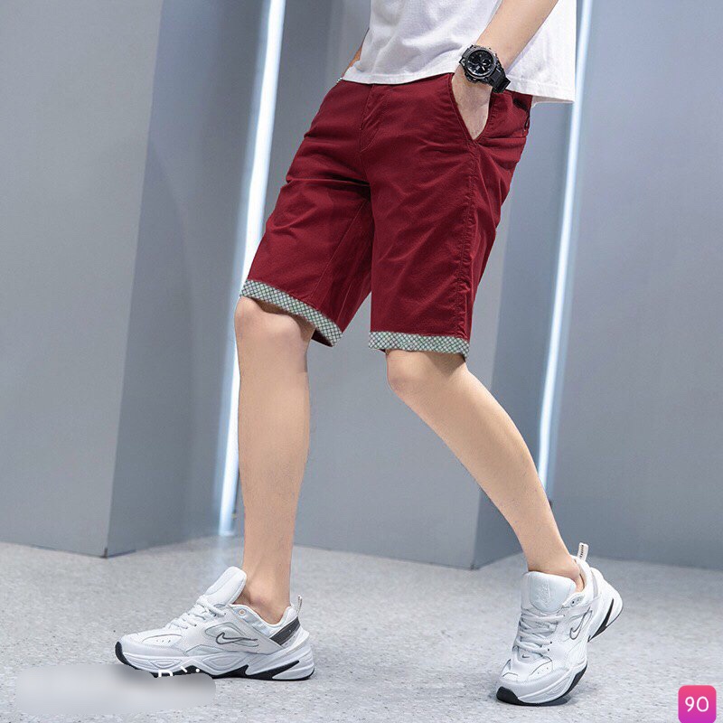 Quần Short Đùi Kaki Nam Túi Hộp Quảng Châu Cao Cấp Nhiều Màu M279