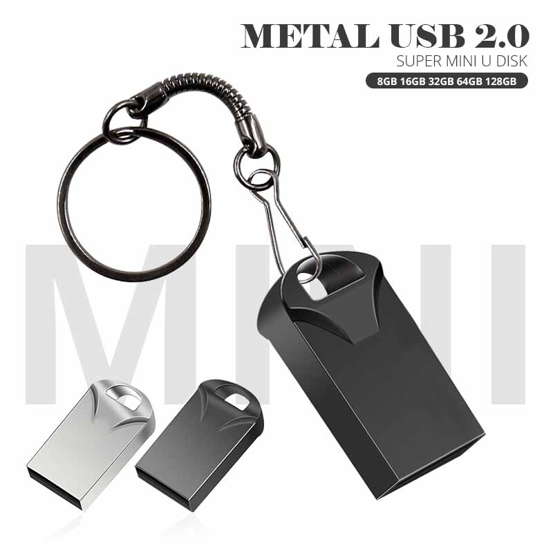 Usb 2.0 Mini 128GB 64GB 32GB 16GB 8GB Cle USB 2.0 32GB 64GB 128GB 2.0