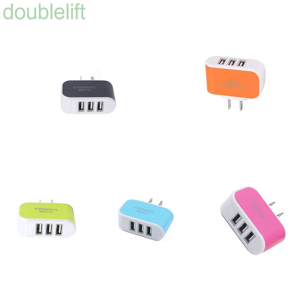 Củ sạc 3 cổng USB AC 110-220V 5V đa năng