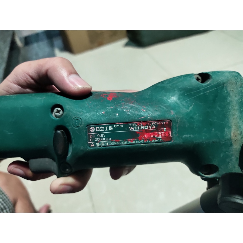 Máy bắn vít góc pin 9v6 12V Hitachi WH 8DYA