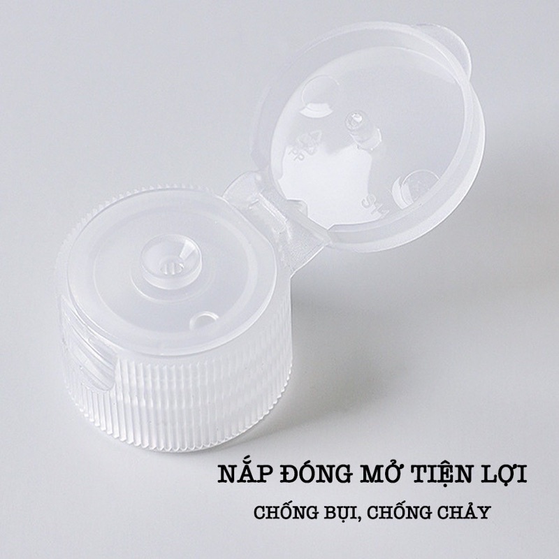 Túi chiết mỹ phẩm mini du lịch Túi rỗng dùng chiết mỹ phẩm du lịch tiện dụng cho dầu gội/sữa tắm/sữa dưỡng