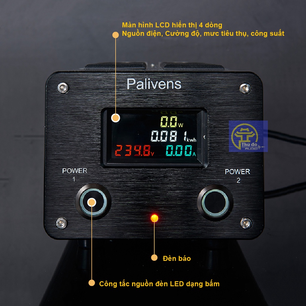 Bộ lọc nguồn Âm thanh cao cấp Palivens P20 phiên bản mới nhất