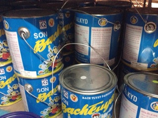 Sơn dầu Bạch Tuyết - Lon 800gr