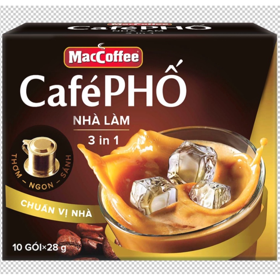 Combo 2 Hộp MacCoffee Café PHỐ Nhà Làm 280g