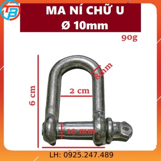 Ma ní chữ u cáp thép sài gòn