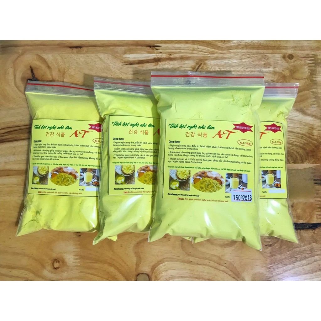 Tinh bột nghệ 200g