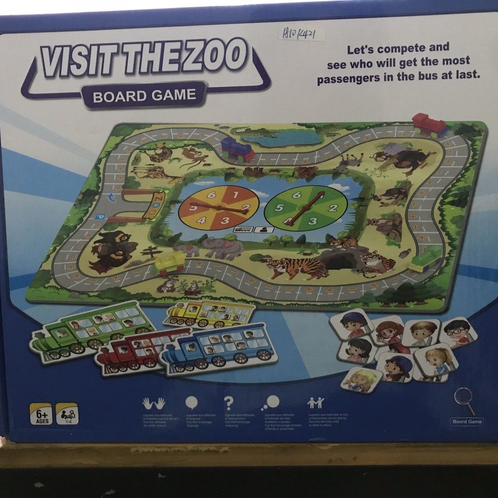 [Board Game] Tham Quan Sở Thú - Visit The Zoo 5107