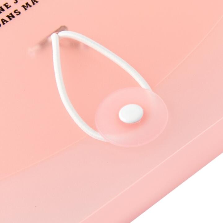 Bìa Đựng Tài Liệu ARTBOX Màu Hồng Thời Trang Có Dây Đóng Mở Tiện Dụng