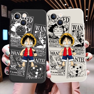 Ốp Điện Thoại Dẻo Họa Tiết Hoạt Hình Luffy Dễ Thương Cho iPhone 11 Pro Max 6 6S 7 8 Plus X XR XS Max #H254