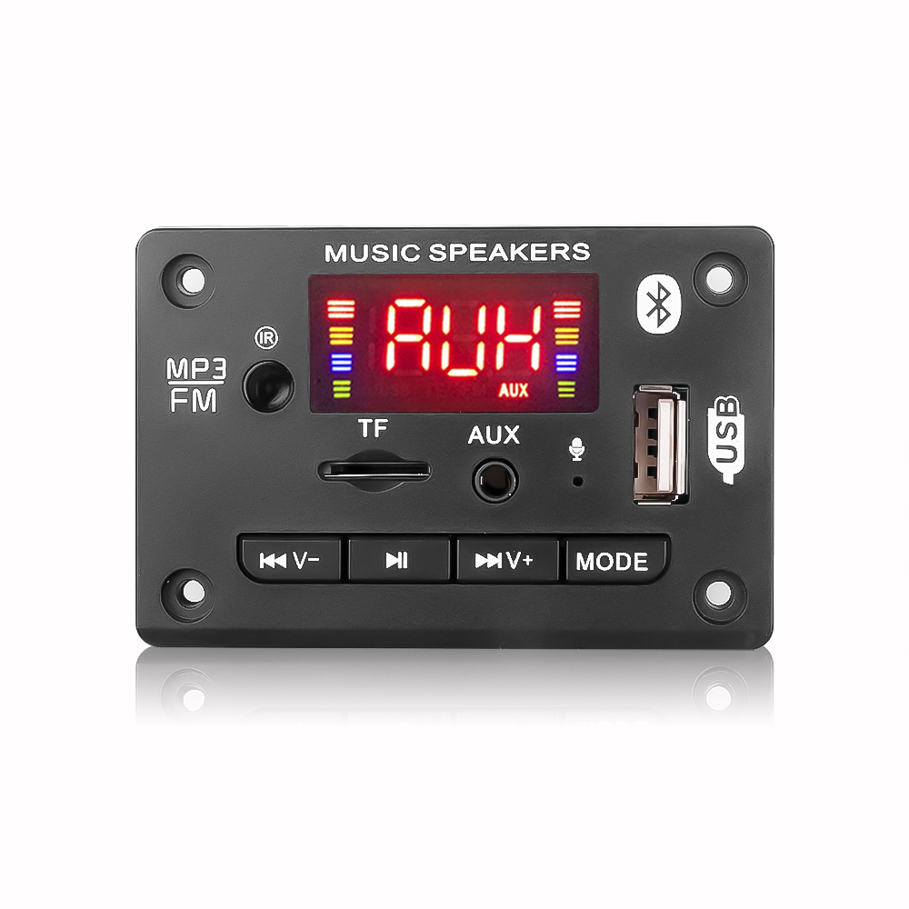 Bảng Giải Mã MP3 KEBIDUMEI JQ-D106BT Bluetooth5.0 12V Hỗ Trợ Ghi Âm Và Cuộc Gọi Cho Xe Hơi