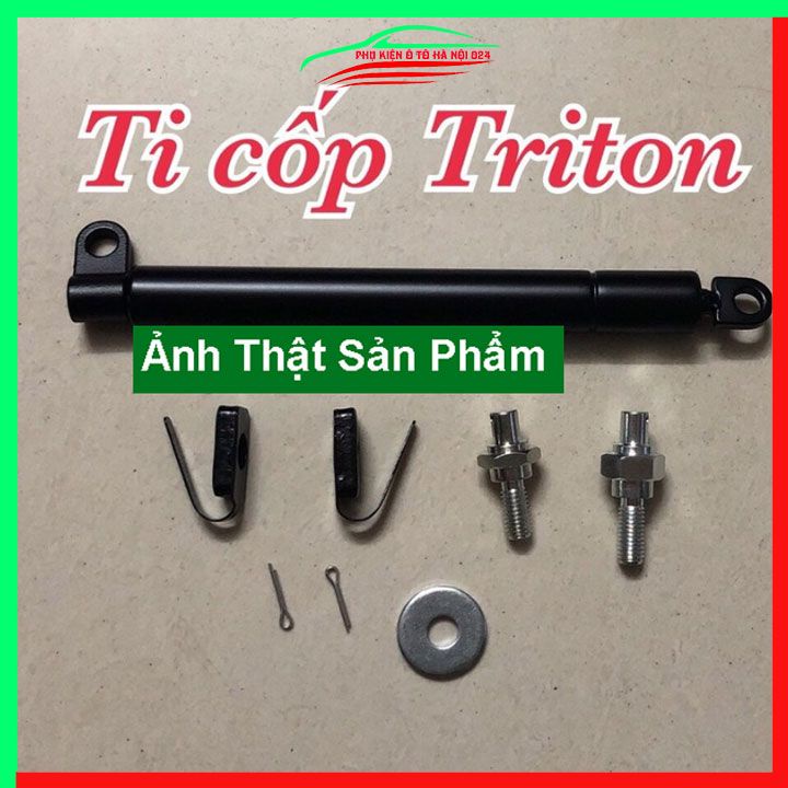 Ty hãm bưởng cốp sau thanh thủy lực cho xe bán tải Triton 2005-2014, D-Max 2005-2014 hạ nắp thùng