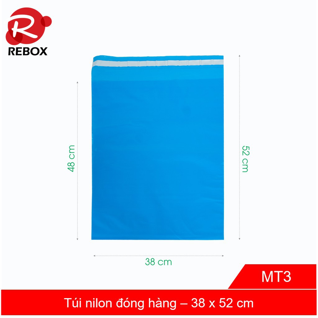 Túi chống bóc 38x52 cm - 100 túi niêm phong 8 màu - Túi thay hộp carton