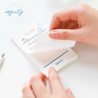 Tập giấy note kế hoạch hàng ngày