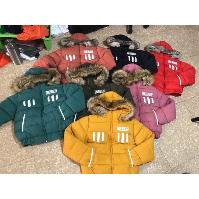 [ Bán Sỉ ] Áo phao nữ, áo phao mũ lông hót 2020( ÁO SỌC) | BigBuy360 - bigbuy360.vn