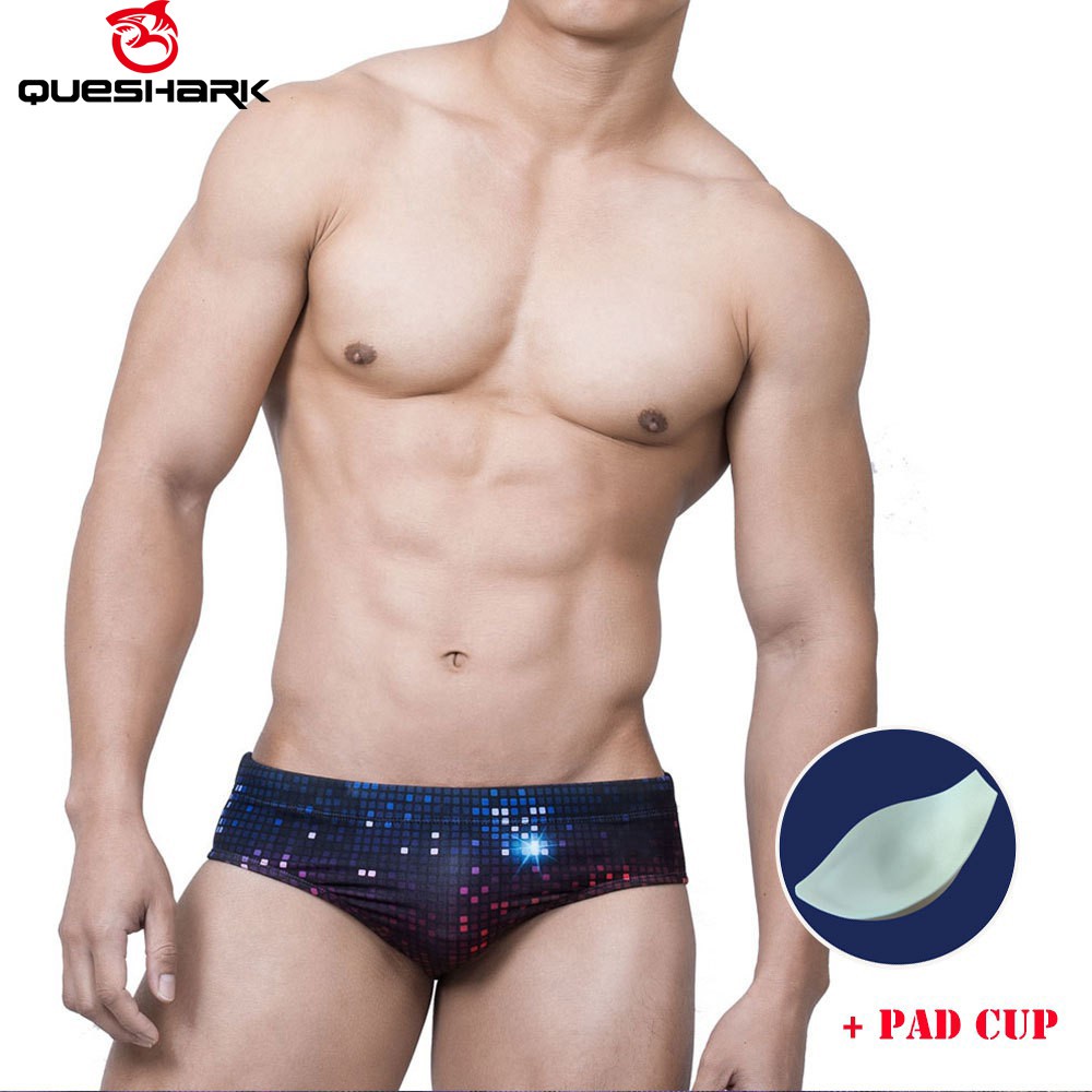 Quần bơi tam giác in họa tiết có đệm nâng ngực cho nam
 | BigBuy360 - bigbuy360.vn