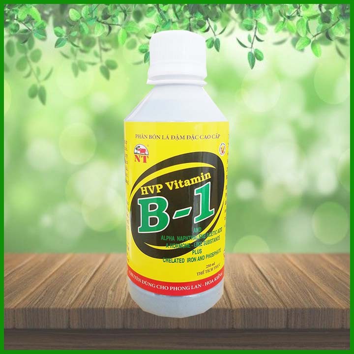 Phân bón lá Cao cấp, đậm đặc vitamin B1 HVP chai 250ml