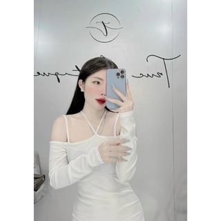 ĐẦM BODY 2 DÂY CHÉO LƯNG SEXY