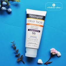 Kem Chống Nắng Neutrogena Clear Face SPF 55