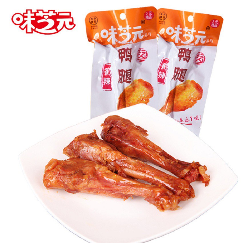 Đùi vịt cay❤️Đùi cay đặc sản hồ nam loại 38gam siêu rẻ- ăn vặt trung quốc siêu ngon