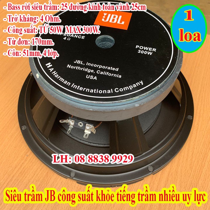 LOA SUB LOA SIÊU TRẦM BL 25 TỪ 170 CAO CẤP - GIÁ 1 LOA