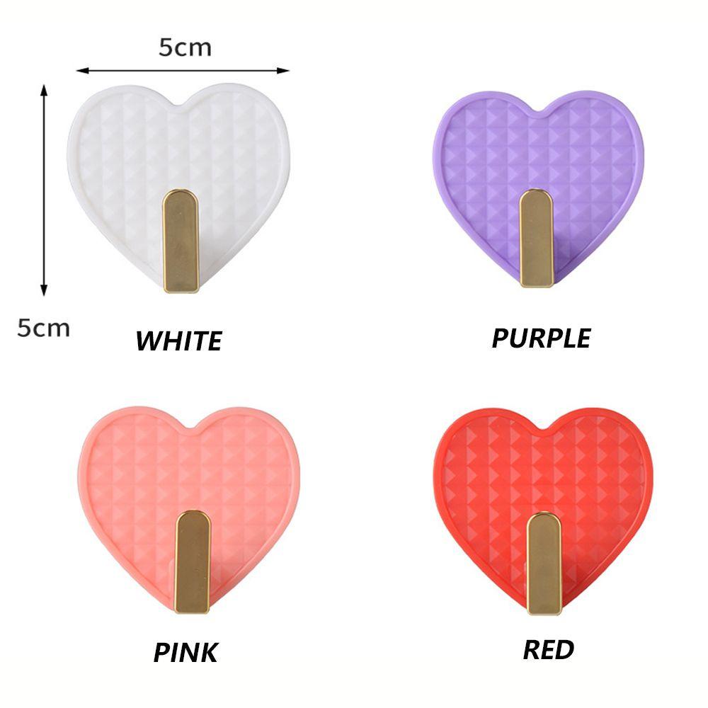 Set 4 Móc Treo Khăn Gắn Tường Tự Dính Không Để Lại Dấu Vết