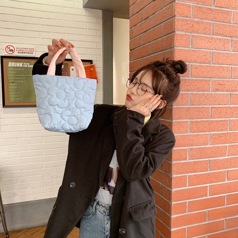 Túi Đựng Hộp Cơm Trưa Treo Xe Đẩy Em Bé Bằng Nylon Cotton Nylon