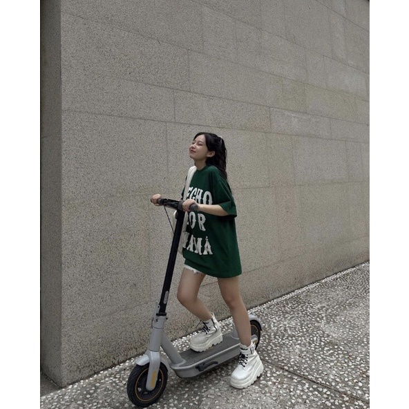 Áo Thun 3158 POR MAMA Xanh Rêu Áo Phông In Chữ 3158 Form Rộng Tay Lỡ Dáng Oversize Nam Nữ Chất Vải Dày Dặn Mặc Mát Mẻ