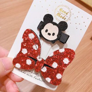 Set cặp tóc 22 mẫu cho bé gái - bảng 2 - Mickey
