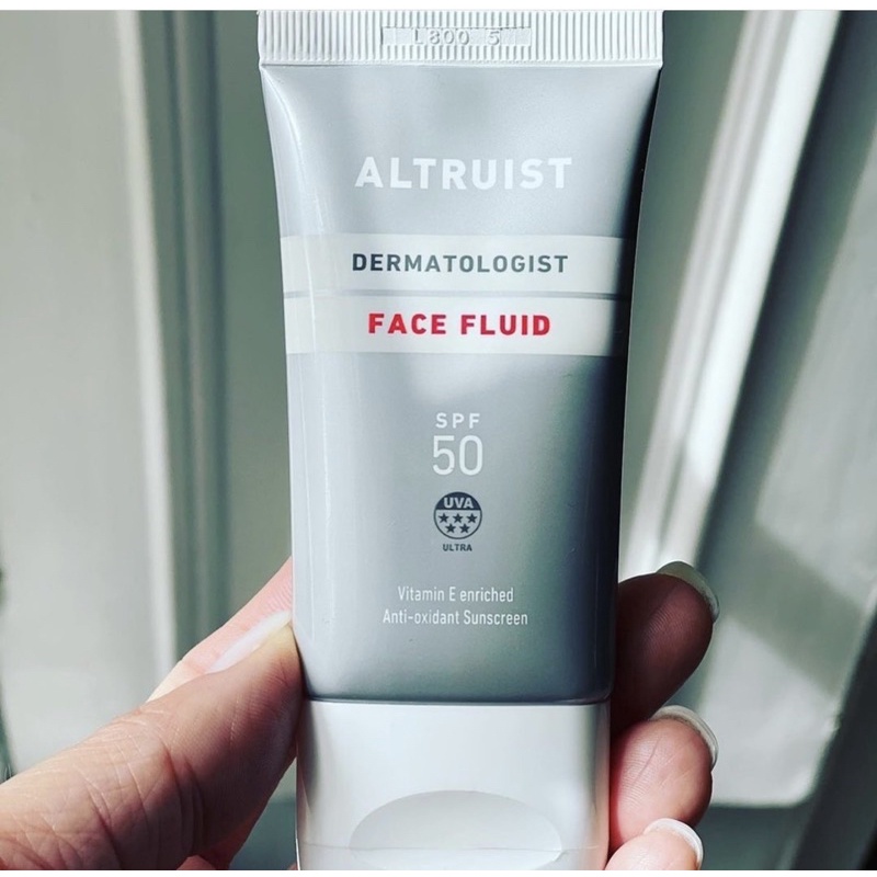 Kem Chống nắng   Altruist Face Fluid Dermatologist SPF50 Light cho da dầu mụn