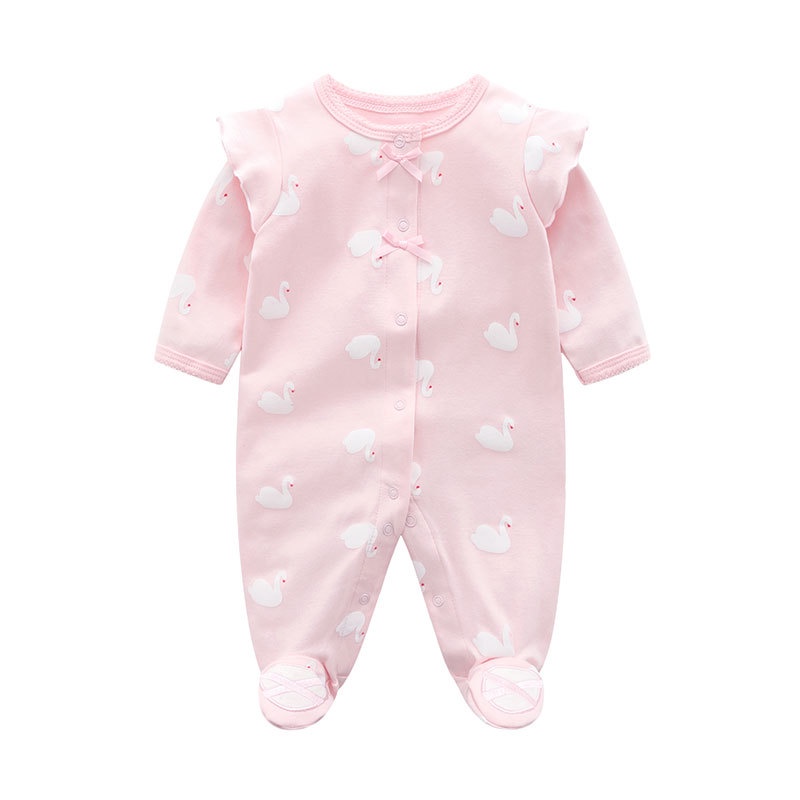 Áo Liền Quần Cotton Tay Dài Thời Trang Dành Cho Trẻ Sơ Sinh 2316