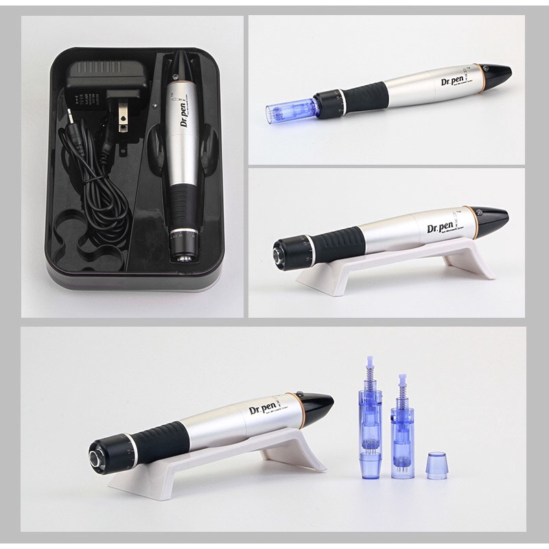 [WONTECH - NOW SHIP] Máy Phi Kim Dr.Pen A1 - Không Tích Điện - &quot;XÁM&quot;.