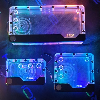 Tản nhiệt nước custom tấm tank nước flt 80, 120, 240