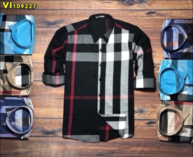 ÁO SƠ MI DÀI TAY BURBER