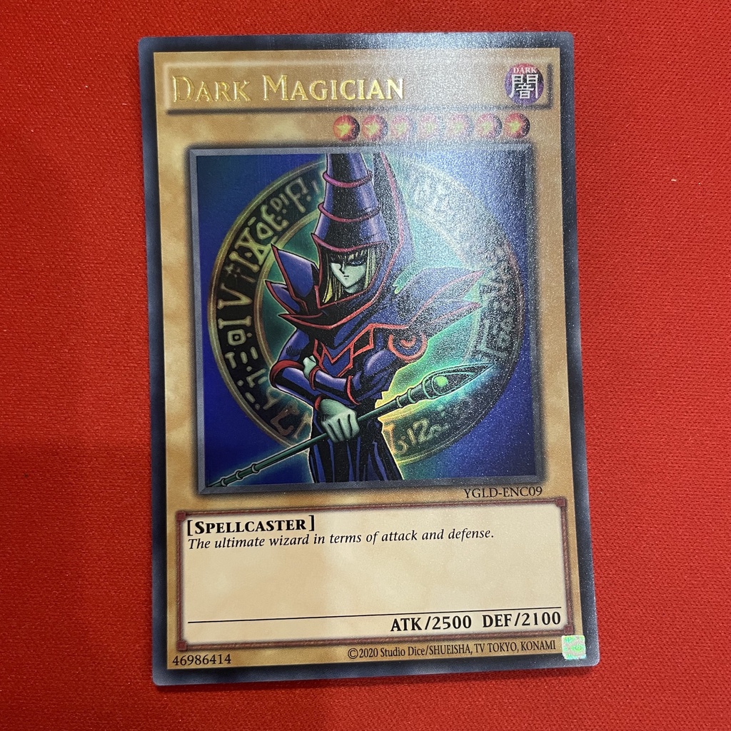 [EN]Thẻ Bài Yugioh Chính Hãng] Dark Magician - Art Nguyên Bản