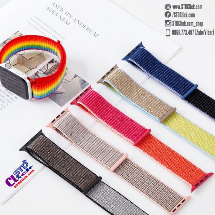 - DÂY SPORT LOOP DÀNH CHO APPLE WATCH Seri 1 - 2 - 3 - 4 - 5 - 6 - SE - Seri 7 - 8 CHÍNH HÃNG COTEETCI - 1